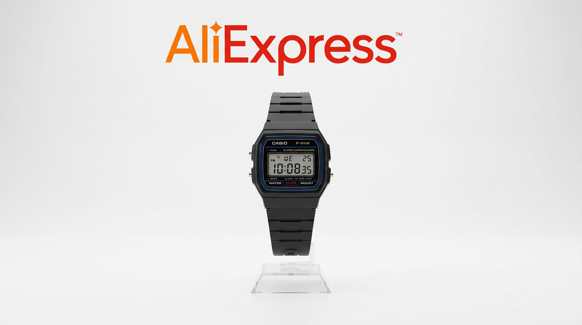 AliExpress හි Casio F-91W ඔරලෝසු මිලදී ගැනීමේ මාර්ගෝපදේශය - ශ්රී ලංකාව